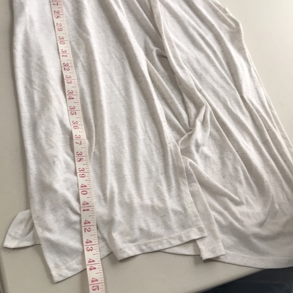 Only LONG DETAILED WAISTCOAT linen blend crochet lace vest cardigan XS - Picture 10 of 10